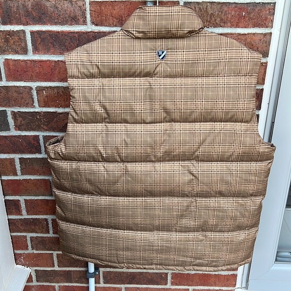 Cremiuex 38 brown plaid vest.  Size XL - Picture 2 of 9